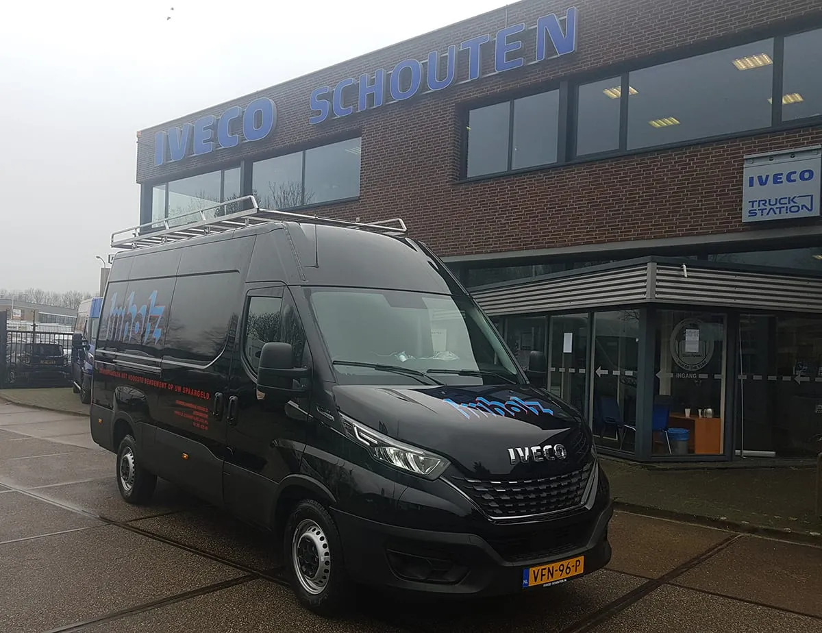 Nieuwe IVECO Daily voor Imholz Zonnepanelen