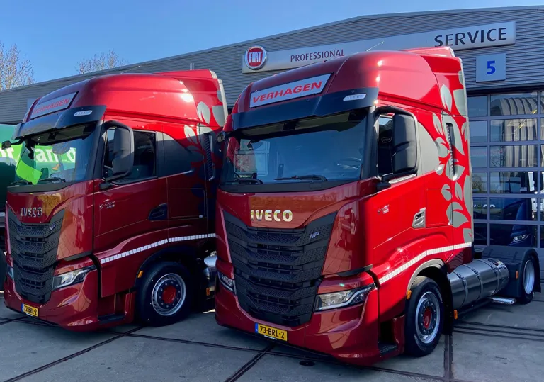 Verhagen Transport neemt 26 IVECO S-WAY’s op LNG in gebruik