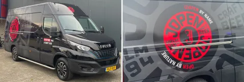 IVECO Daily op CNG voor Jopen uit Haarlem