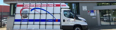 IVECO Daily glasresteel afgeleverd M.M. Schenk
