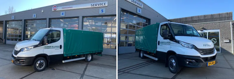 IVECO Daily Chassis-cabine voor GIJSBERT DE LANGEN