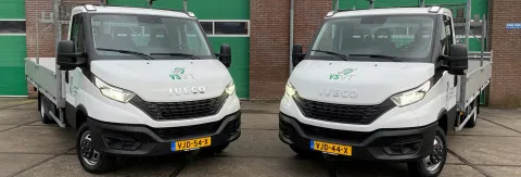 Twee IVECO Daily’s voor vaste klant VSVT