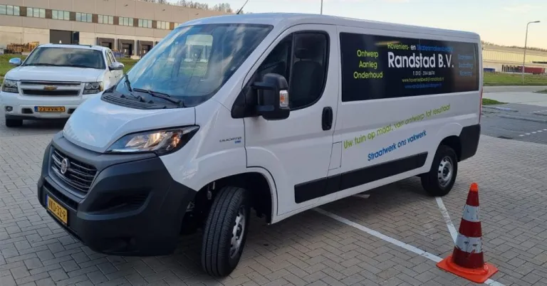Nieuwe Fiat Ducato voor Hoveniers- en Stratenmakersbedrijf Randstad