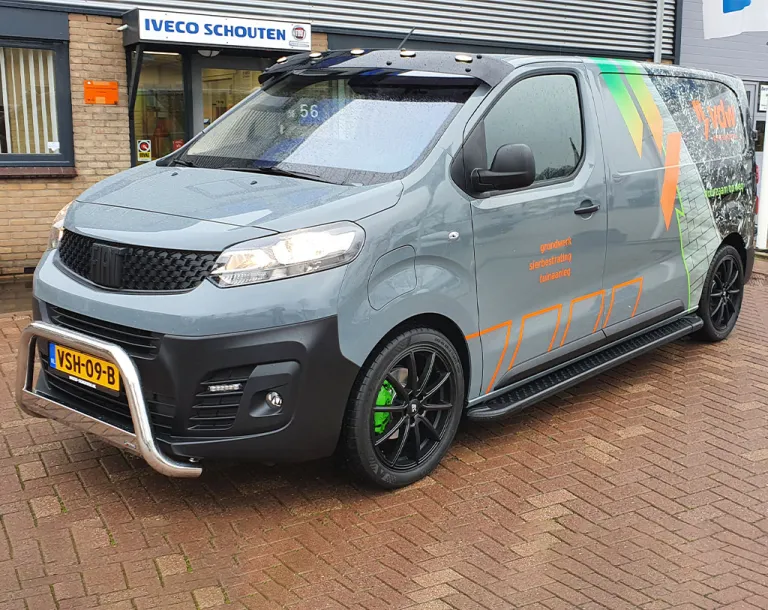 VDW Bestratingen investeert in duurzaamheid met de nieuwe Fiat eScudo