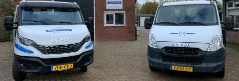 Vishandel Jacob Struik neemt nieuwe IVECO Daily in gebruik