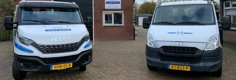 Vishandel Jacob Struik neemt nieuwe IVECO Daily in gebruik