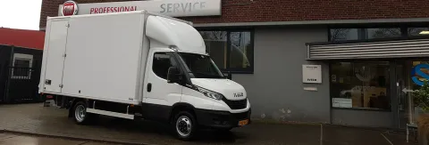 IVECO Daily bakwagen voor Bloemenhandel Jan Put