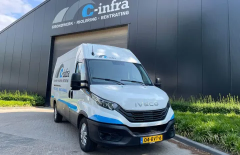 C-infra projecten kiest voor elektrisch met de IVECO eDaily 35S14E