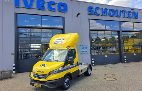 BK Sneltransport verwelkomt nieuwe IVECO Daily BE-trekker