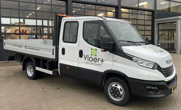 Vloer+ kiest voor IVECO Daily met dubbele cabine