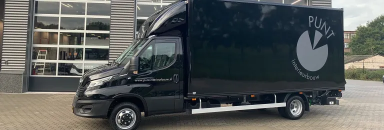 Nieuwe IVECO Daily bakwagen voor PUNT interieurbouw