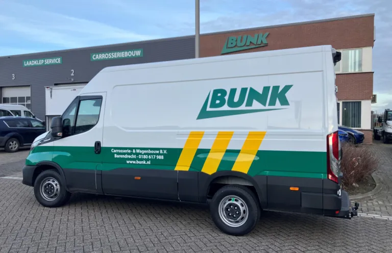 Bunk ontvangt nieuwe IVECO Daily