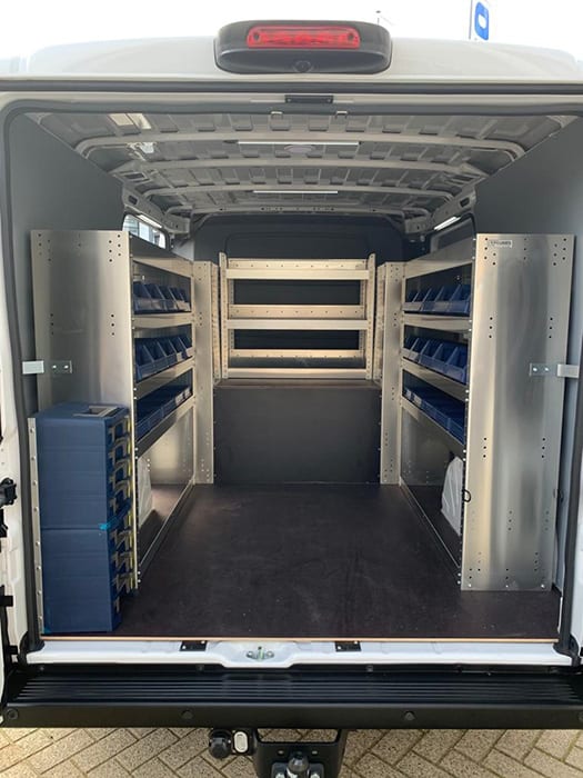 Fiat Ducato inrichting Kreunen BWI