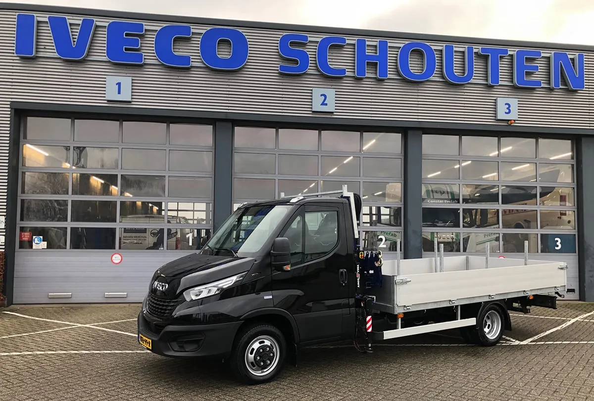 IVECO Daily voor Cor Huibers Boomkwekerijen Opheusden