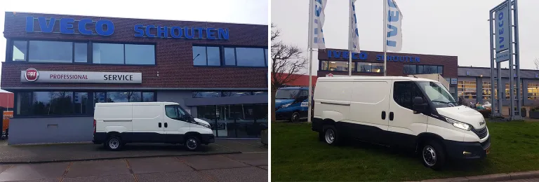 IVECO Daily met Heavy Duty pakket en luxe Hi-Matic automaat afgeleverd