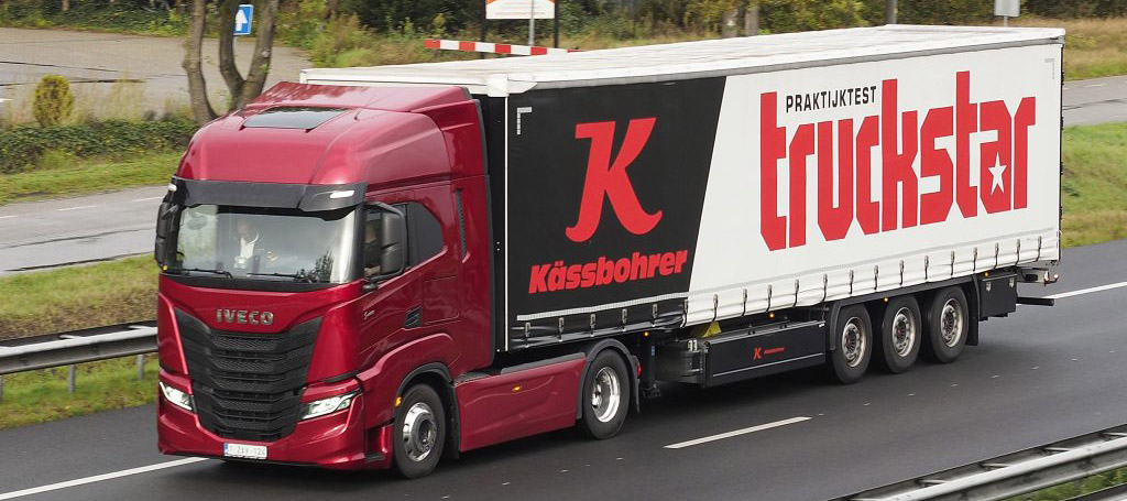 IVECO S-WAY tijdens Truckstar Praktijktest