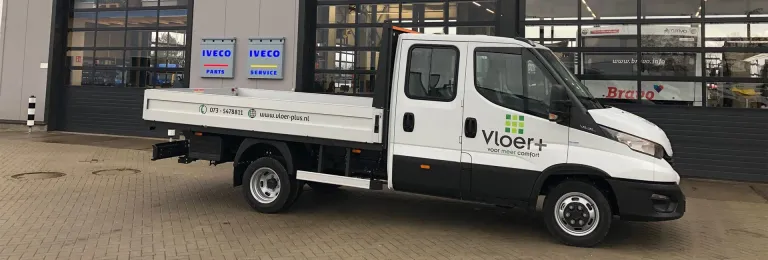 Vloer+ kiest opnieuw voor de IVECO Daily