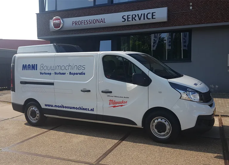Fiat Talento voor Mani  Bouwmachines