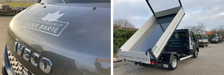 IVECO Daily voor Hoveniersbedrijf Loek Barte