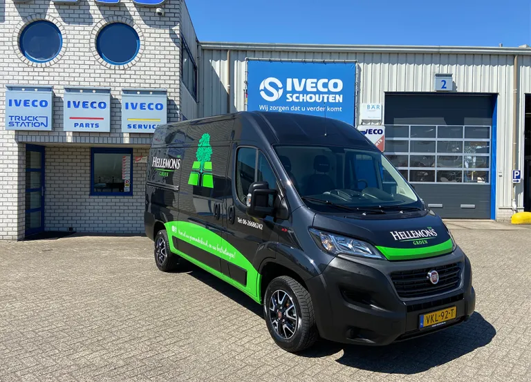Nieuwe Fiat Ducato voor Hellemons Groenonderhoud