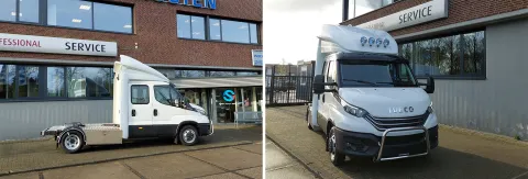 IVECO Daily BE-trekker voor Akkerman Trucks en Trailers