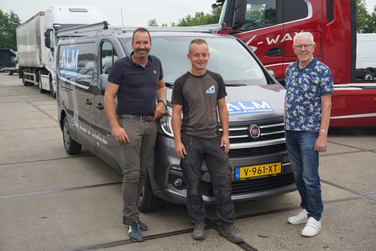 Afbeelding van 25e aflevering Fiat bedrijfswagen aan Almbouw BV