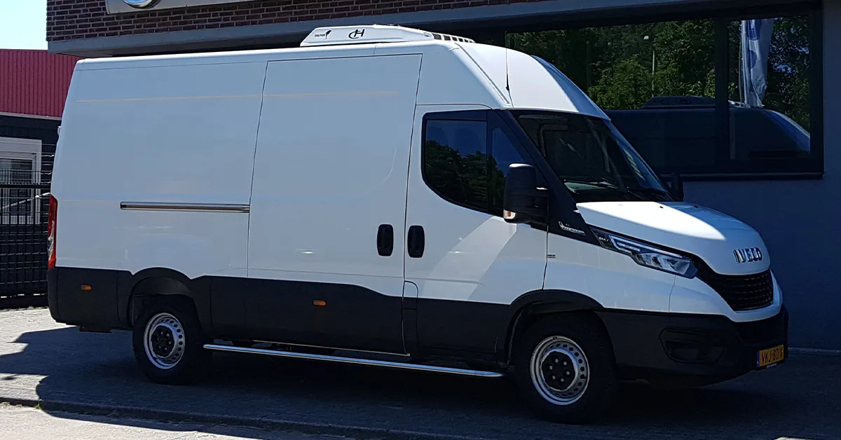 IVECO Daily koelwagen voor Verse Boerderij Friet
