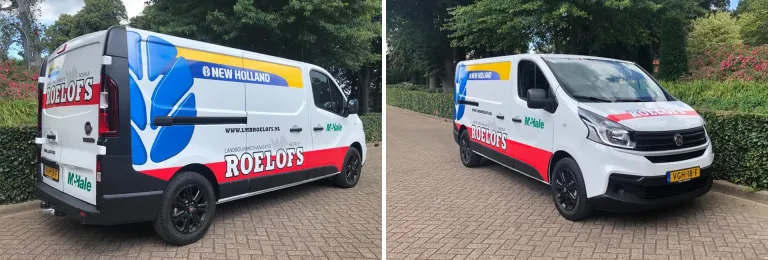Fiat Talento voor Roelofs Landbouwmechanisatie