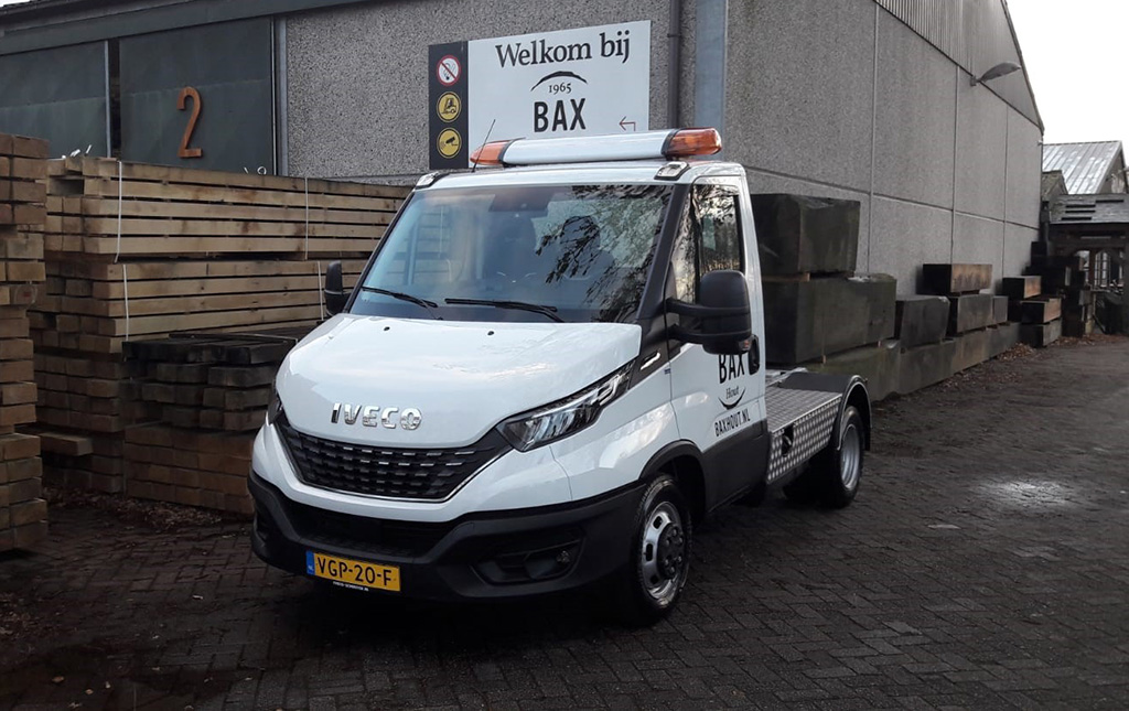 Nieuwe IVECO Daily BE-trekker van Bax Hout