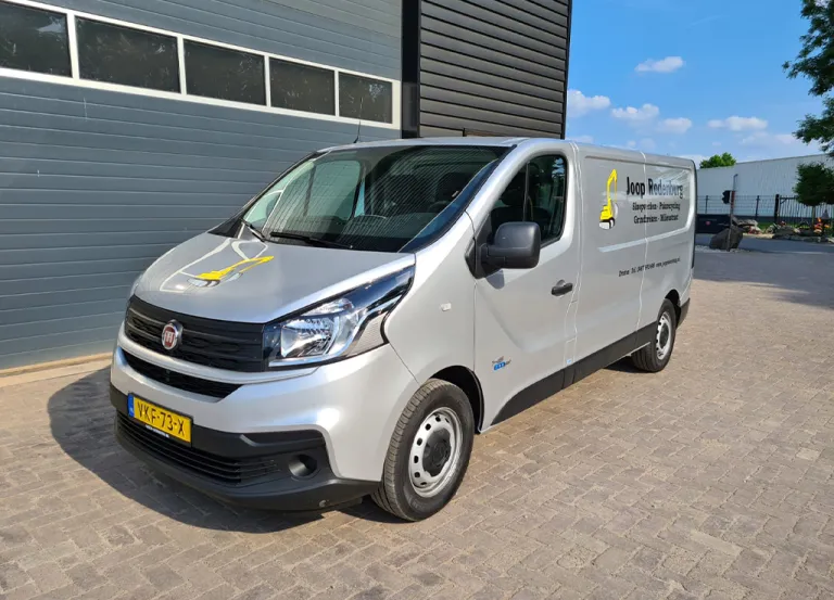 Wederom een prachtige Fiat Talento Pro voor Joop Rodenburg Sloopwerken