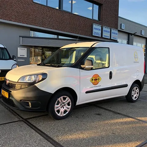 Zes nieuwe Fiat bedrijfswagens voor Rotterdam Rail Feeding