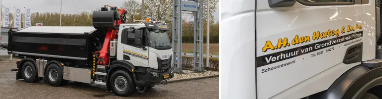 IVECO T-WAY 6×4 voor AH den Hartog & Zn