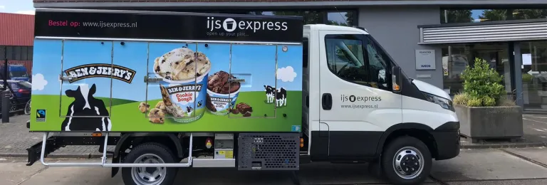 IJsExpress neemt IVECO Daily bezorgwagen in gebruik