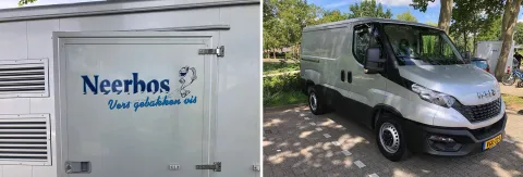 IVECO Daily voor Neerbos Vis en Catering