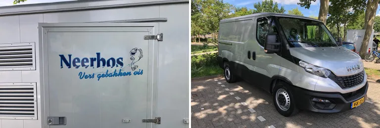 IVECO Daily voor Neerbos Vis en Catering