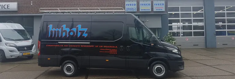 Nieuwe IVECO Daily voor Imholz Zonnepanelen