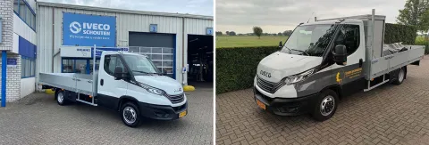 IVECO Daily voor Schoonen Groenvoorziening