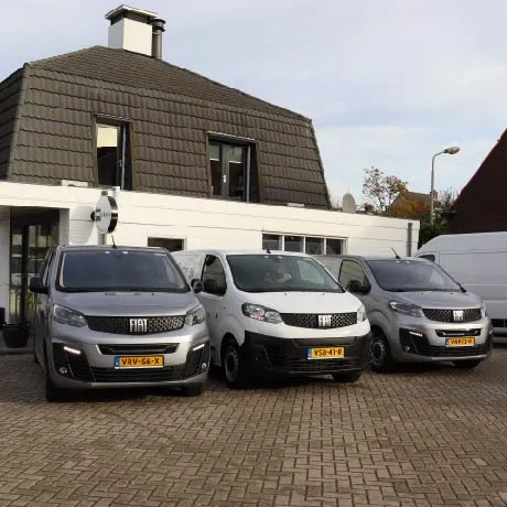 Vijf elektrische Fiat bestelwagens voor e-Busje.nl