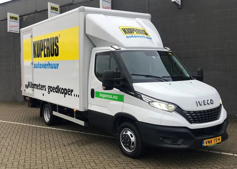 IVECO Daily bakwagen voor Kuperus Autoverhuur