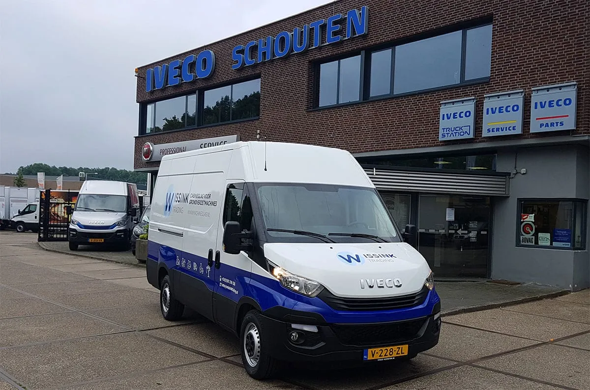 Nieuwe IVECO Daily bestelwagen voor Wissink Trading