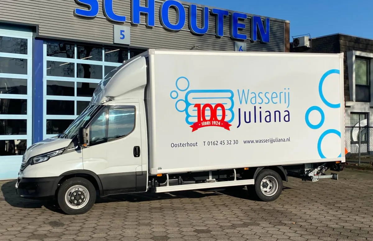 Wasserij Juliana breidt wagenpark uit met nieuwe IVECO Daily