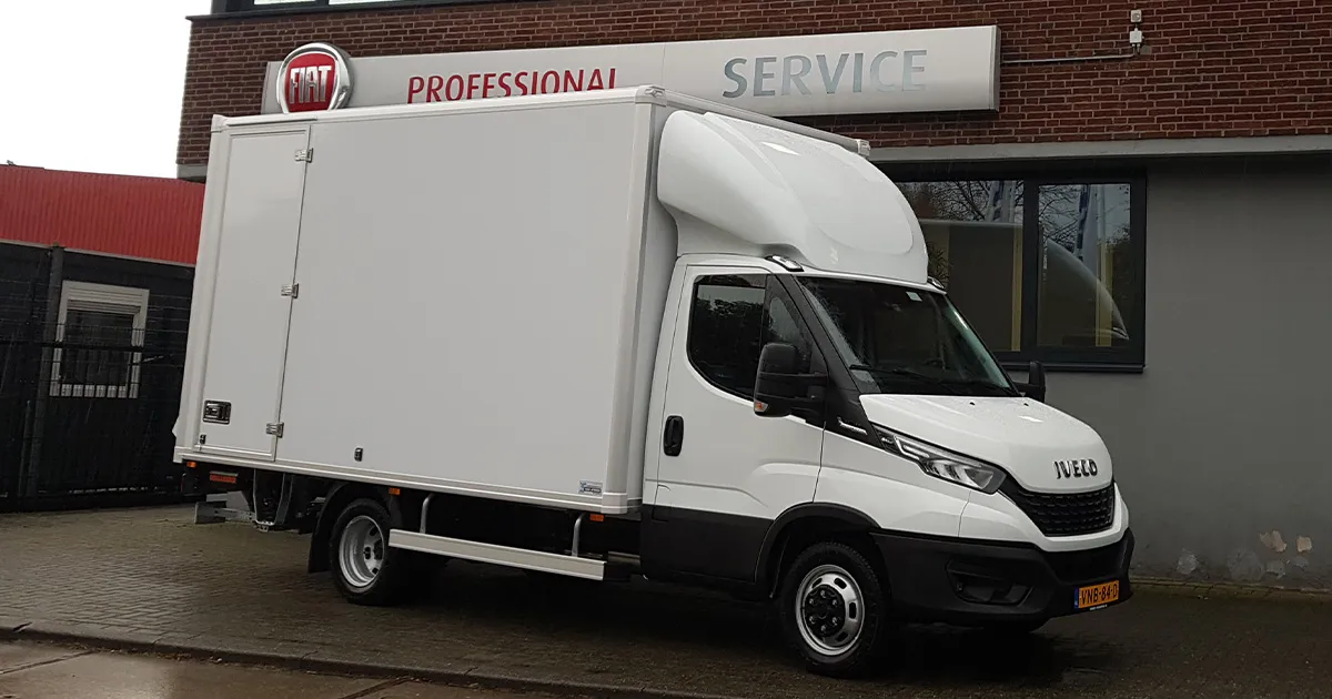 IVECO Daily bakwagen voor Bloemenhandel Jan Put