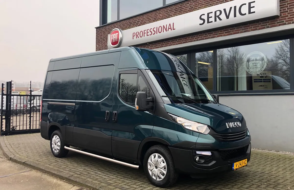 Stijlvolle IVECO Daily voor G. Belle Bouwbedrijf