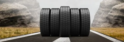 Truckbanden voor de bandenservice van IVECO Schouten