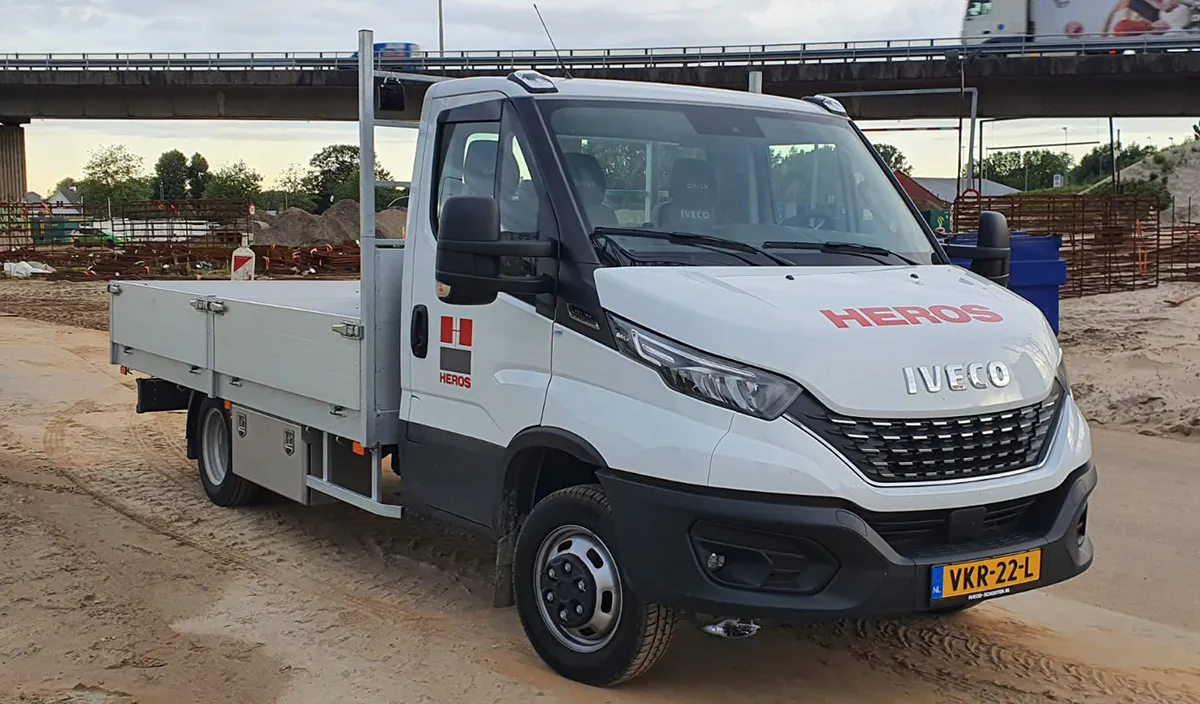 IVECO Daily voor Heros Verticaal en Horizontaal Transport