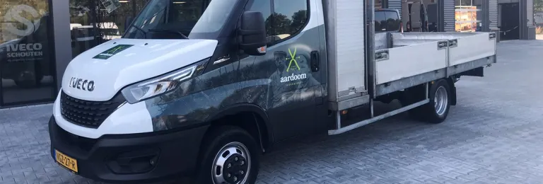 Aardoom Hoveniers kiest opnieuw voor een robuuste IVECO Daily