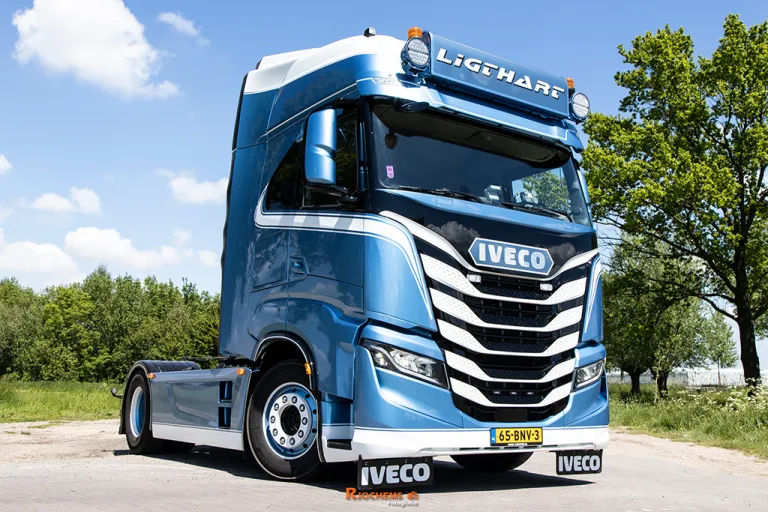 Prachtige IVECO S-WAY voor R. Ligthart Transport