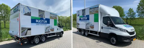 Mastum verwelkomt IVECO Daily met 3500PLUS systeem in wagenpark