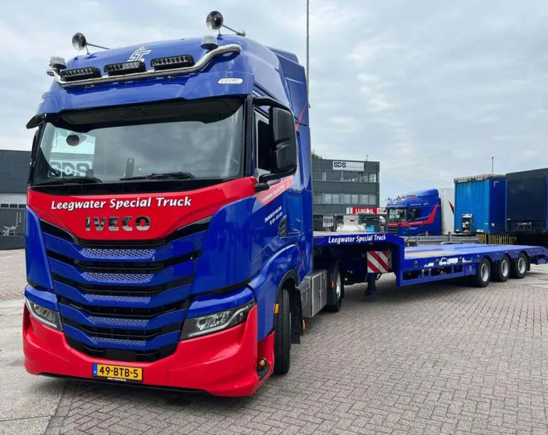Eerste van twee S-WAY’s voor Leegwater Special Truck b.v.