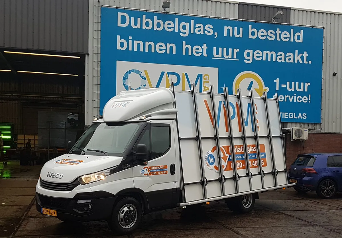 Daily met glasrasteel voor VPM Glas